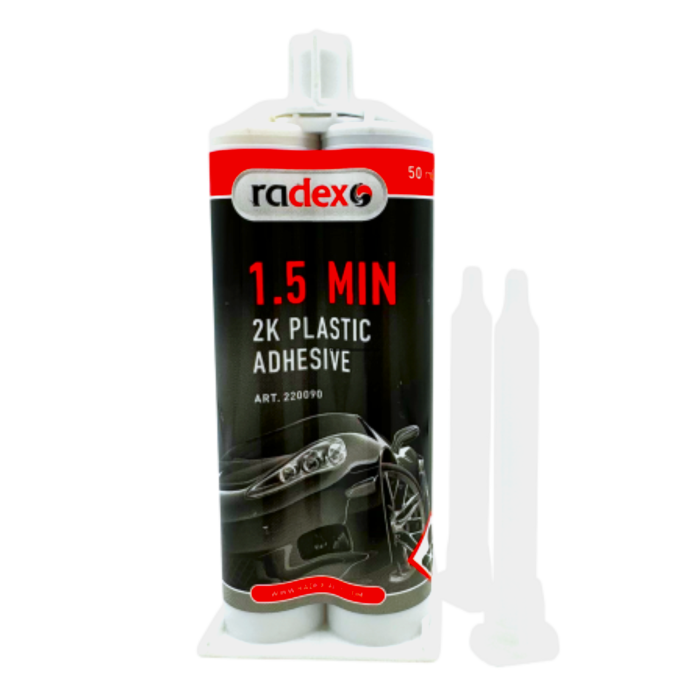 2K PLASTIKO STRUKTŪRINIAI KLIJAI 1,5 MIN.