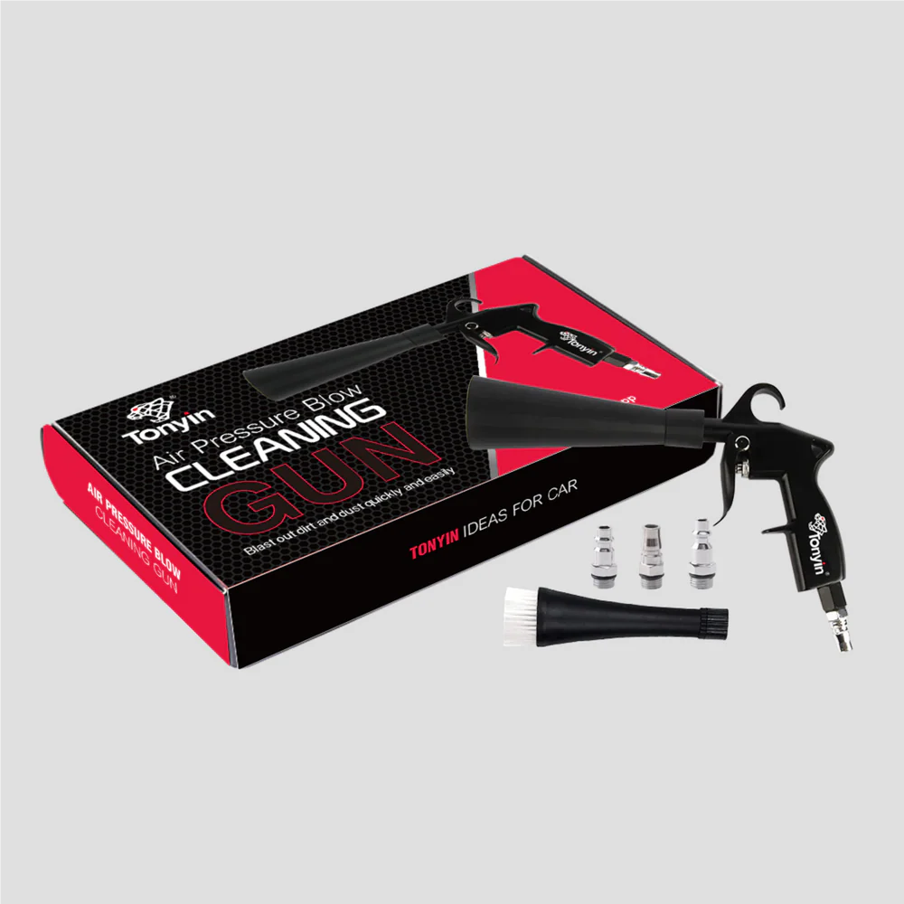 TONYIN Air Blow Cleaning Gun TT06B – Pneumatinis valymo pistoletas su besisukančiu antgaliu