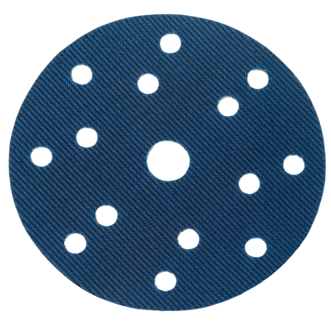 Adapter disc with adhesive backing and Velcro system Ø 150 mm Art. 681103