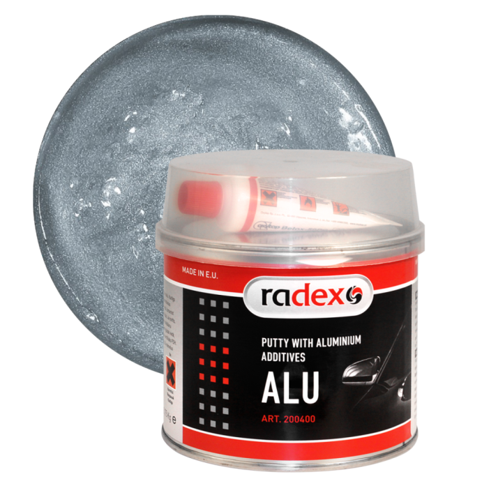 Glaistas su aliuminio milteliais ALU PUTTY – Maksimalus elastingumas ir tvirtumas