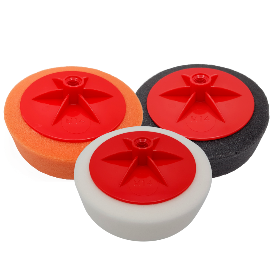 ECO POLISHING PADS FOR M14 THREAD – EKOLOGIŠKI POLIRAVIMO PADAI SU M14 SRIEGIU
