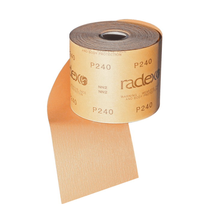 GOLD ŠLIFINIO POPIERIAUS RITINĖLIAI 115 mm х 50 m
