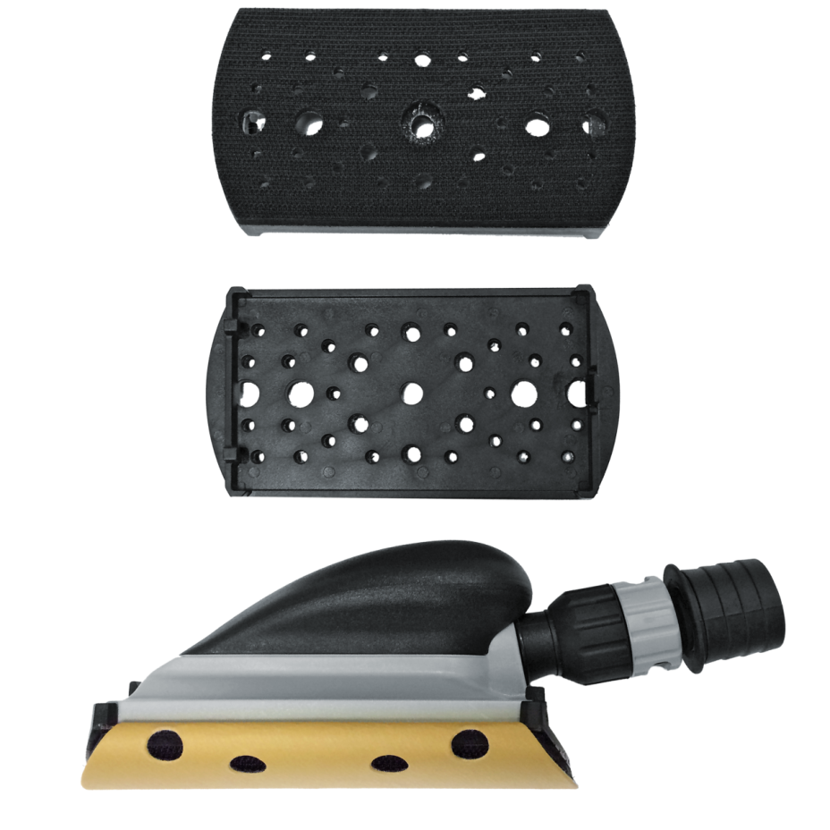 DRY SANDING KIT WITH ABRASIVE DISCS