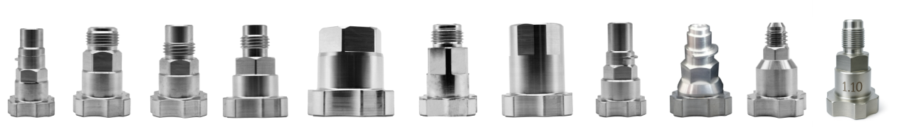 THREADED ADAPTERS FOR PAINT SYSTEMS